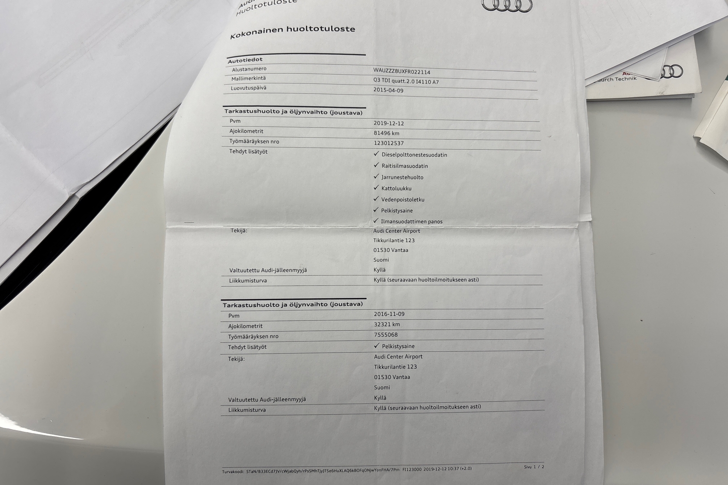 Audi Q3 vaihtoauto