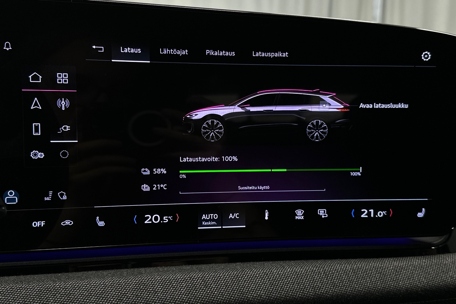 Audi A6 e-tron vaihtoauto