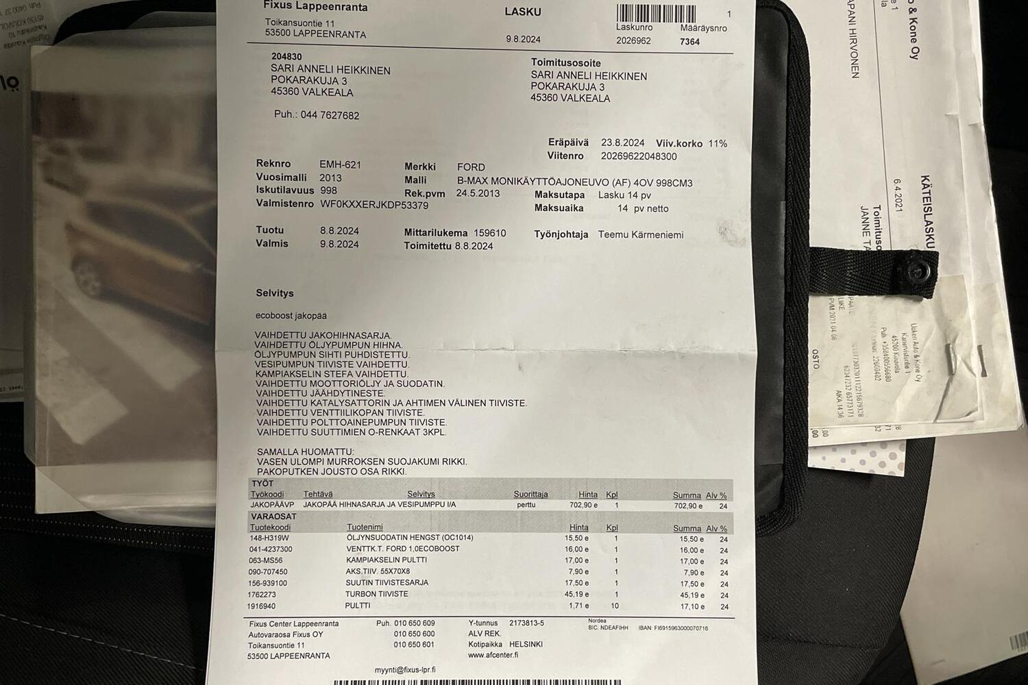Ford B-Max vaihtoauto