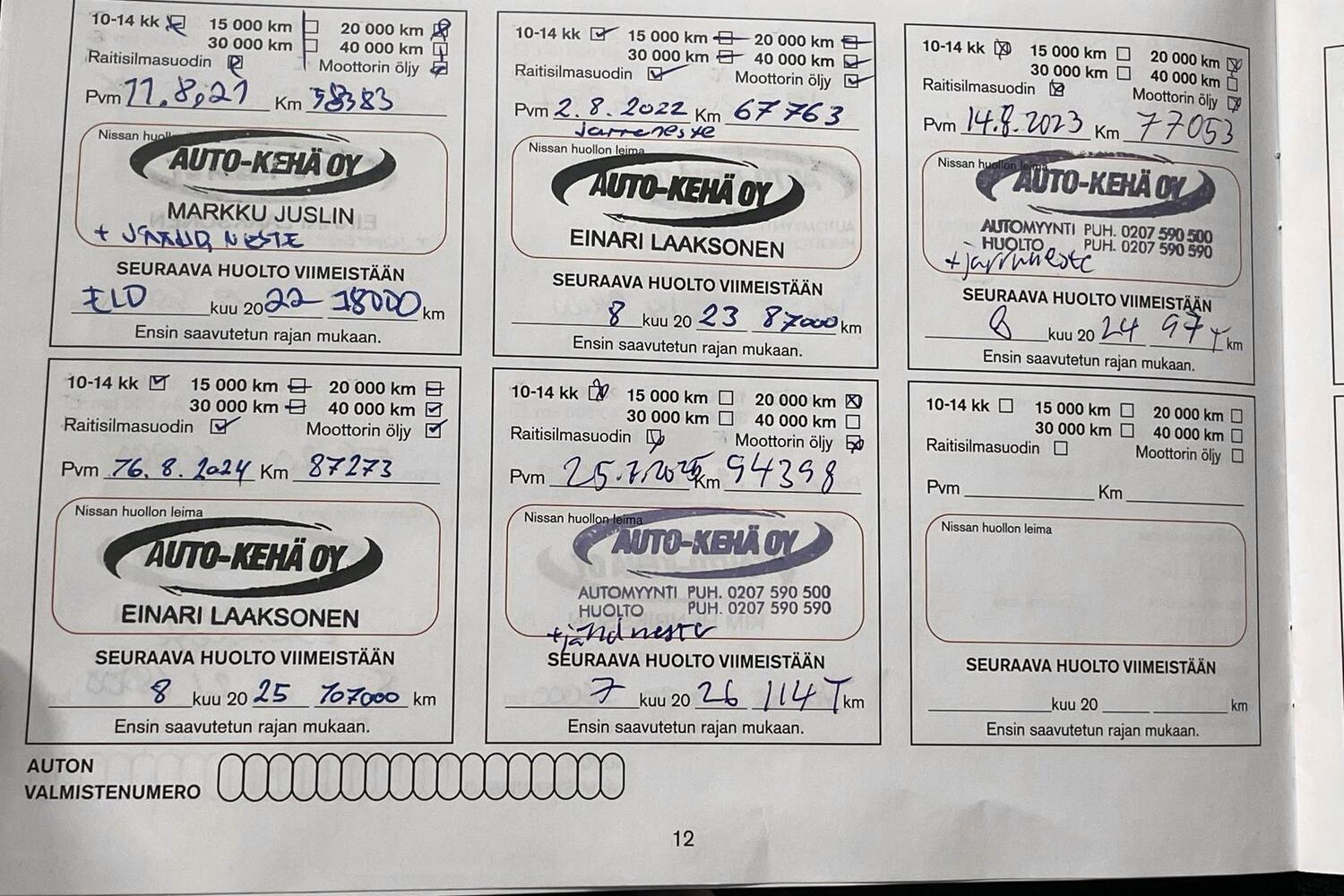 Nissan Qashqai vaihtoauto
