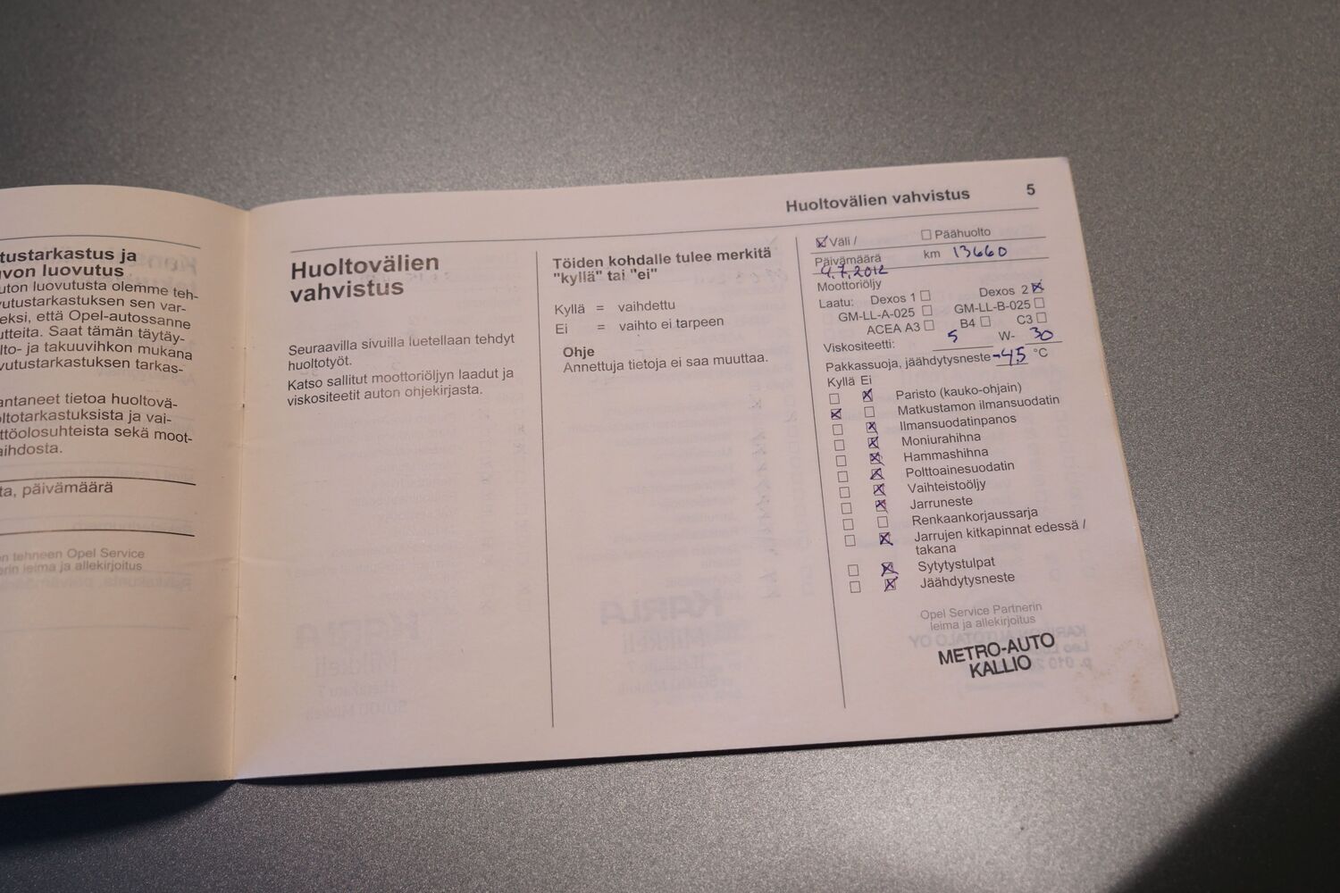 Opel Astra vaihtoauto