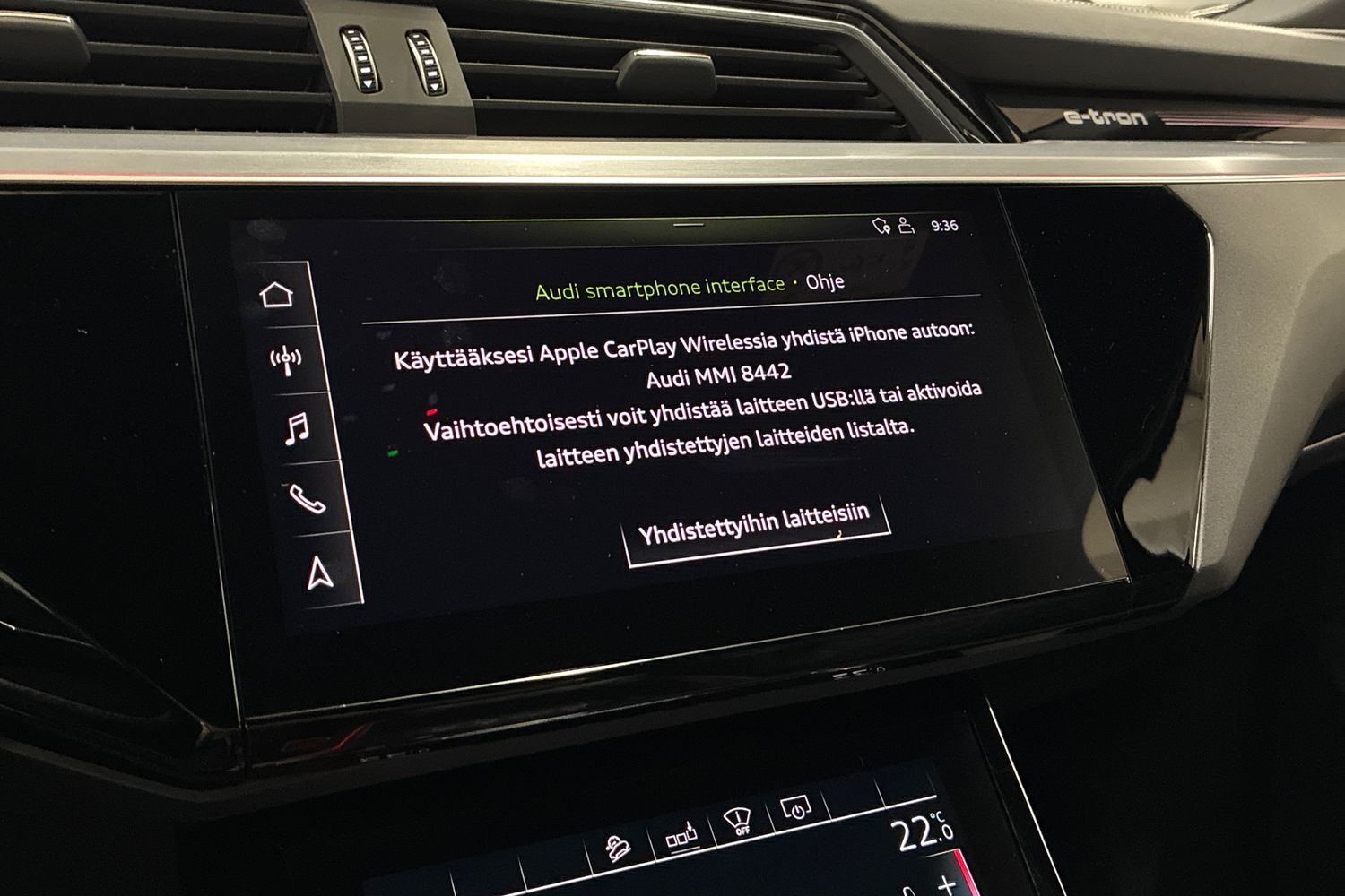 Audi e-tron vaihtoauto