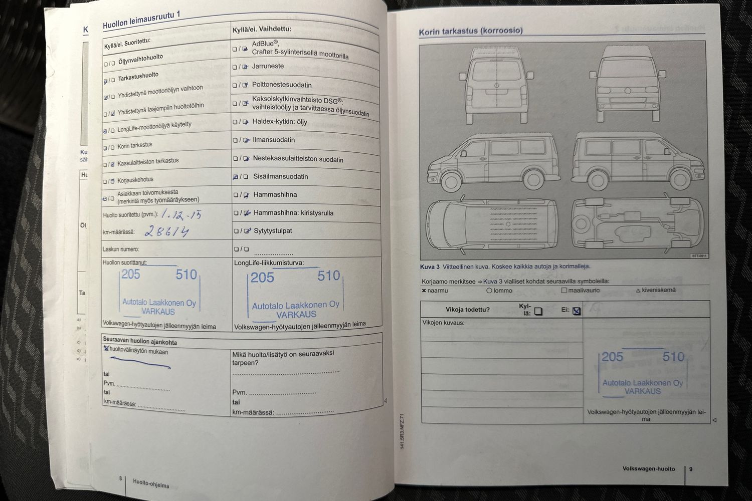 Volkswagen Transporter vaihtoauto