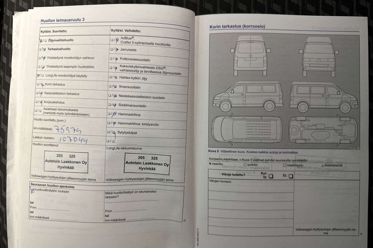 Volkswagen Transporter vaihtoauto