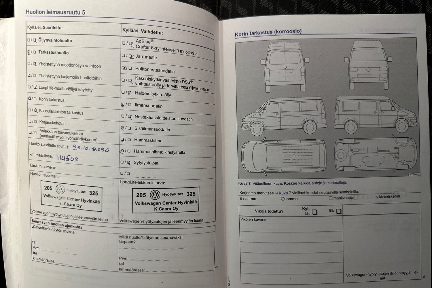 Volkswagen Transporter vaihtoauto