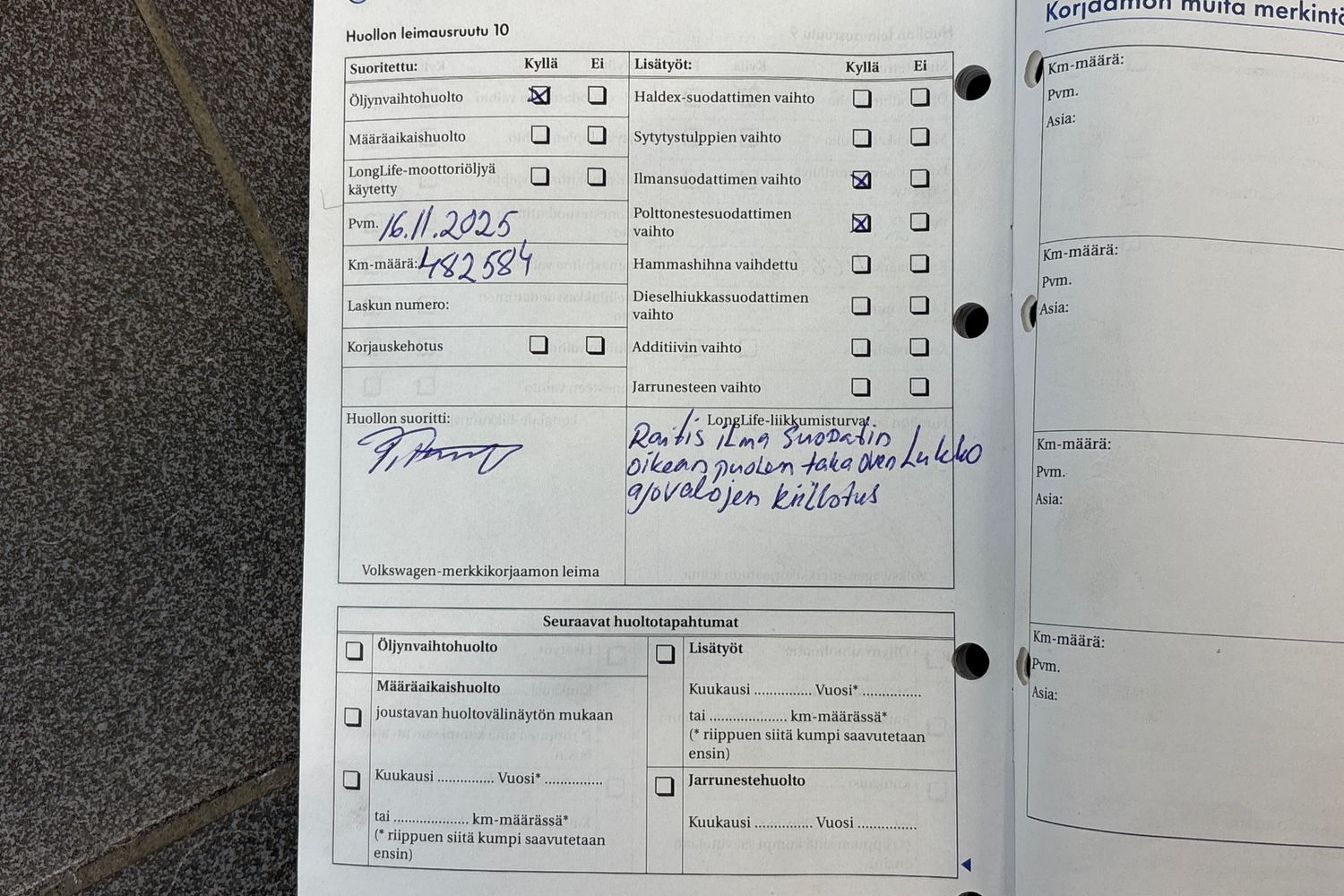 Volkswagen Passat vaihtoauto