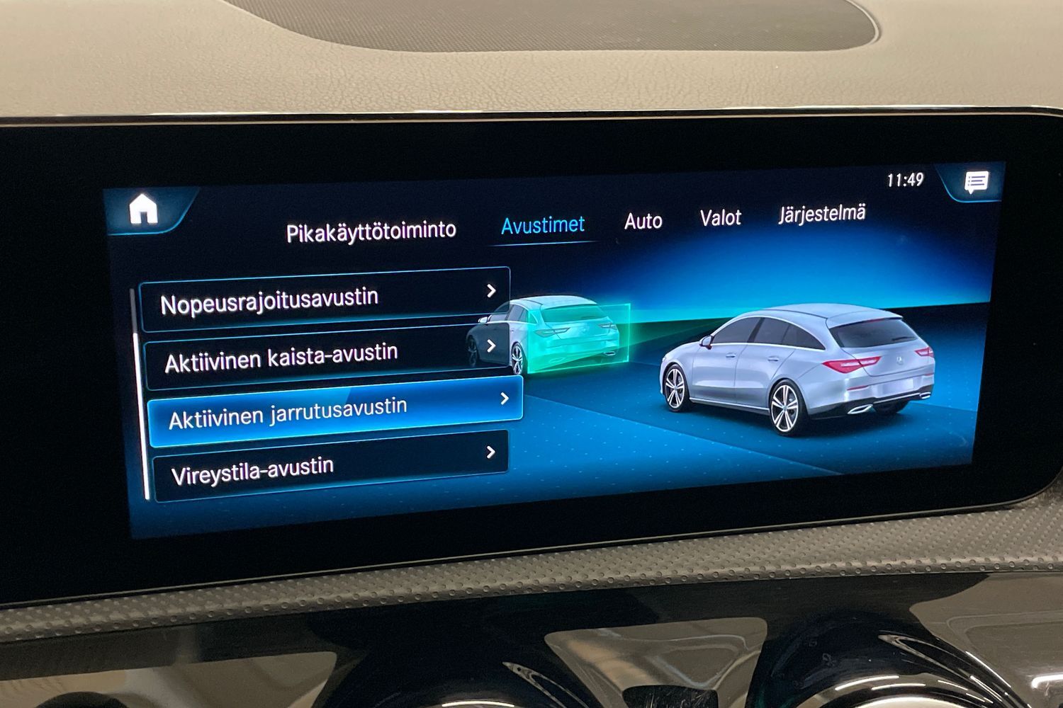 Mercedes-Benz CLA-sarja vaihtoauto