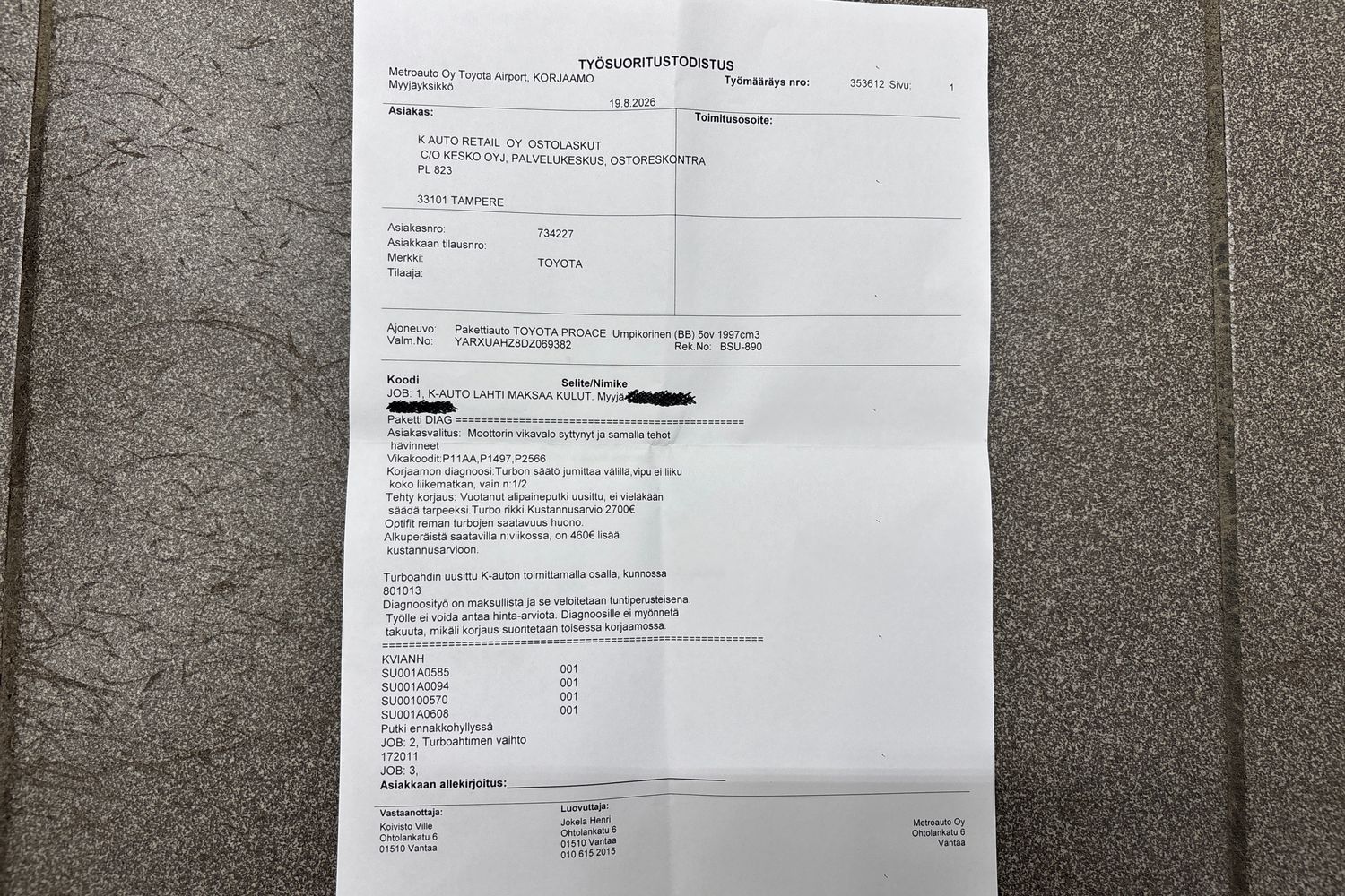 Toyota Proace vaihtoauto