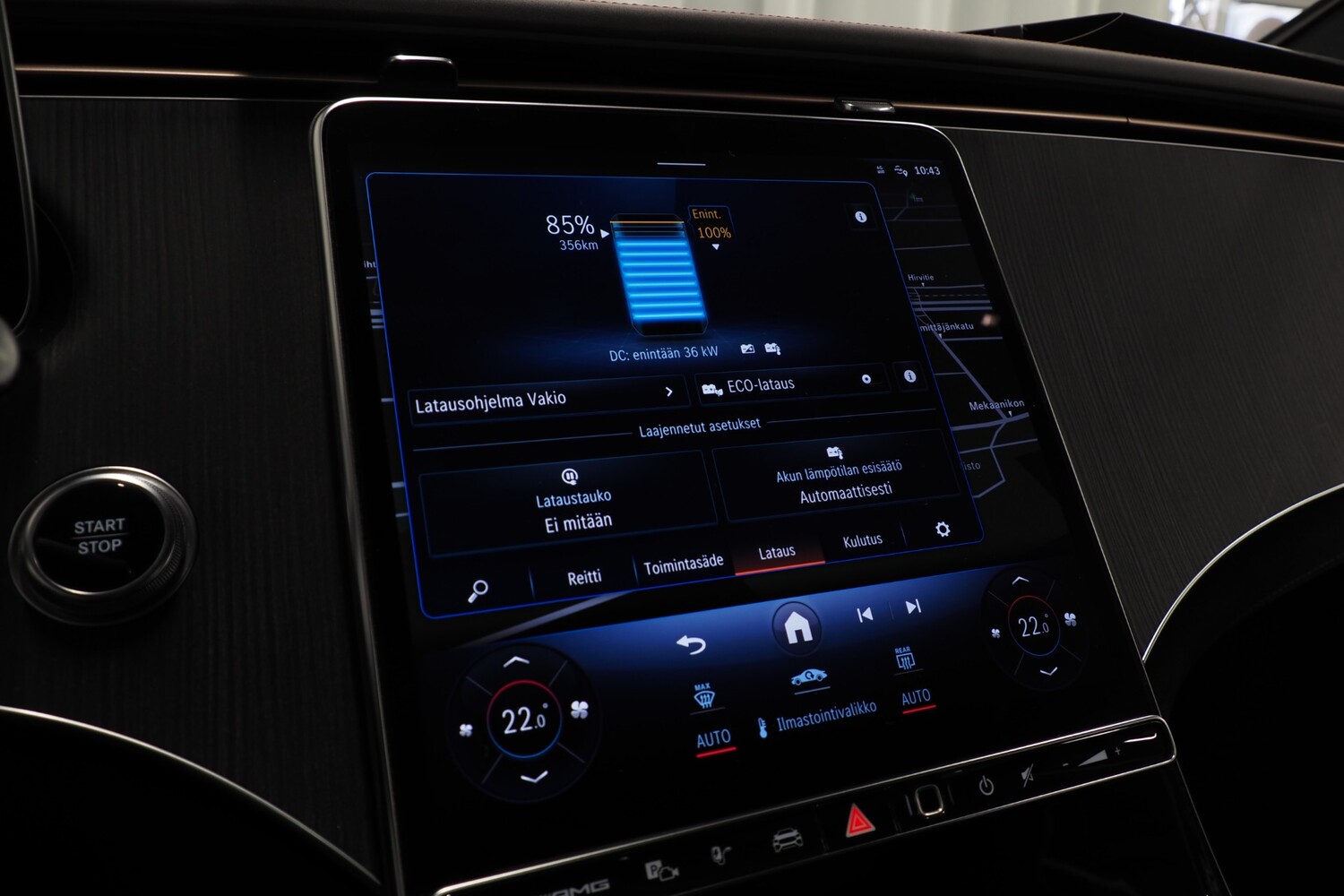 Mercedes-Benz EQE vaihtoauto