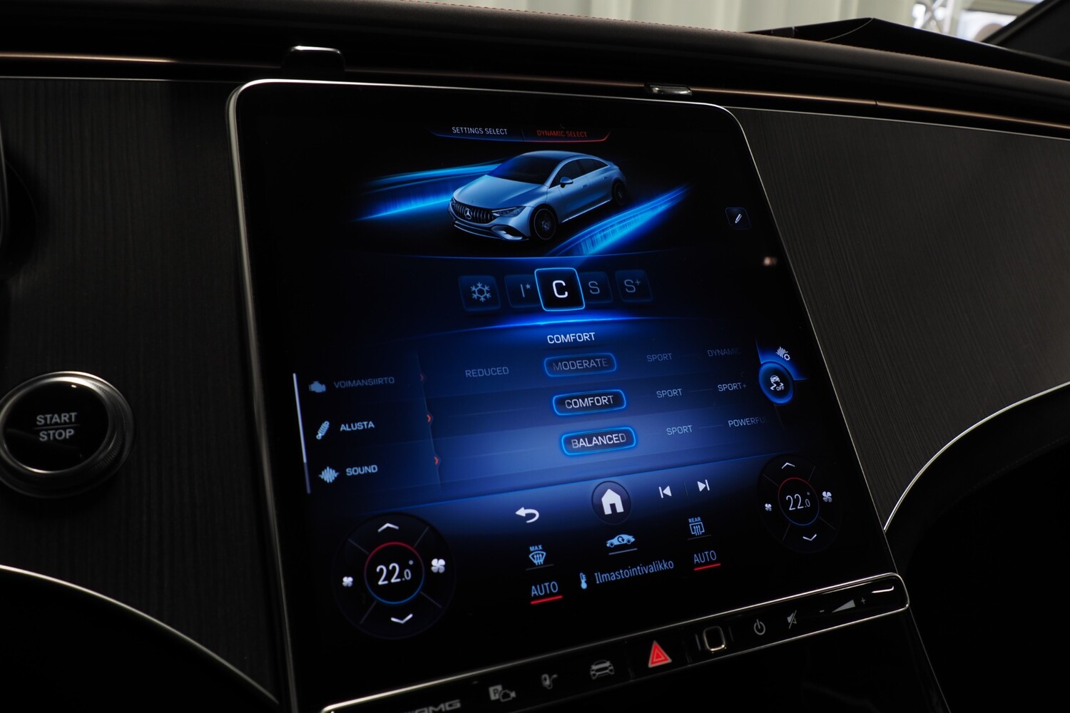 Mercedes-Benz EQE vaihtoauto