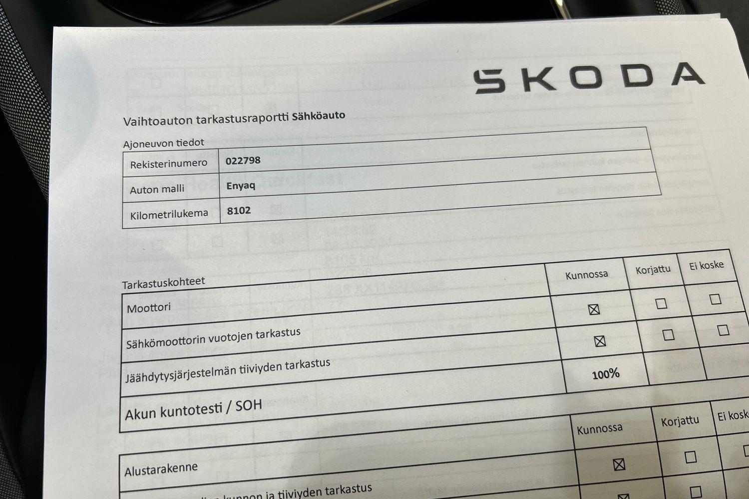 Skoda Enyaq vaihtoauto