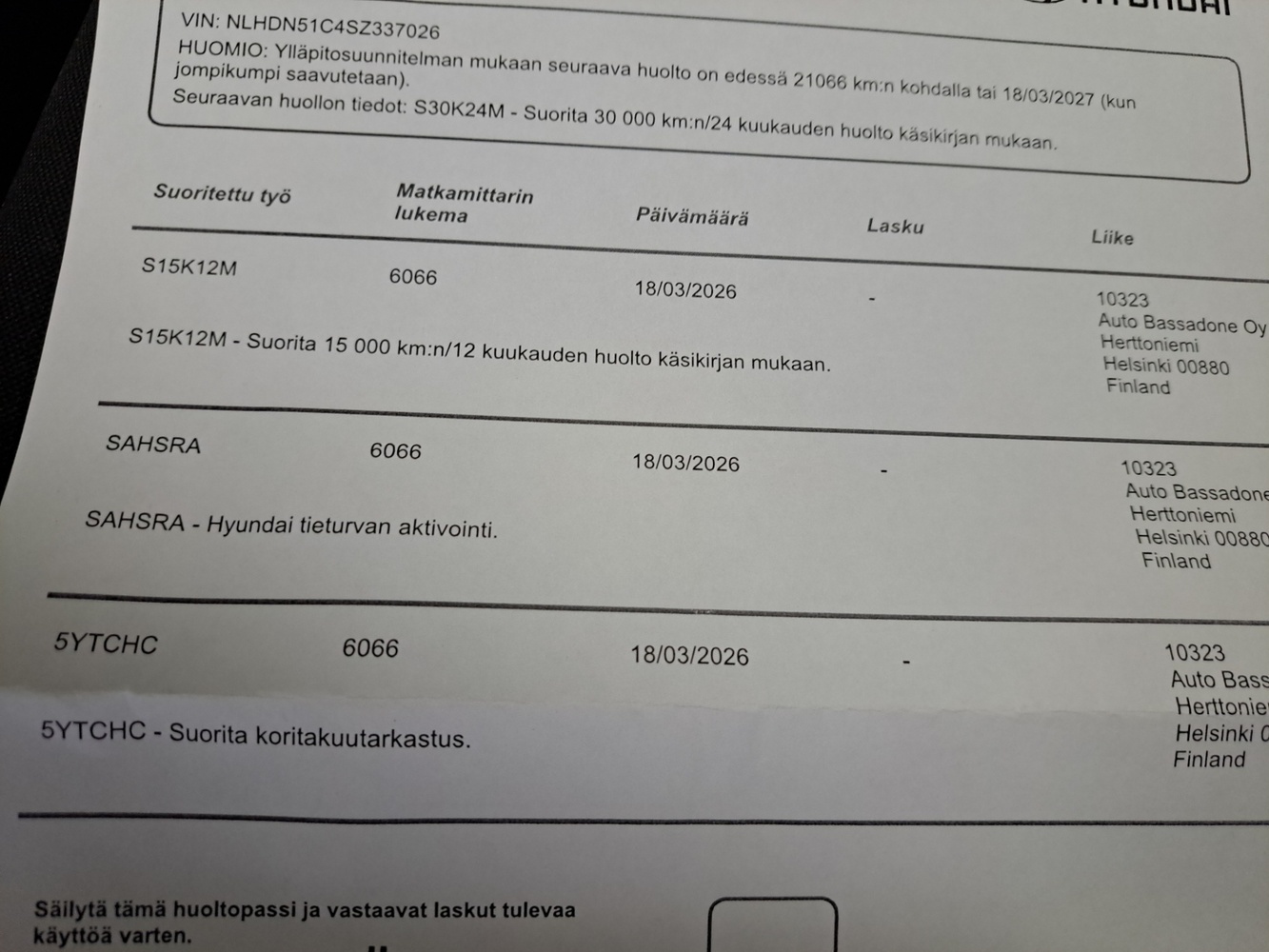 Hyundai i10 vaihtoauto