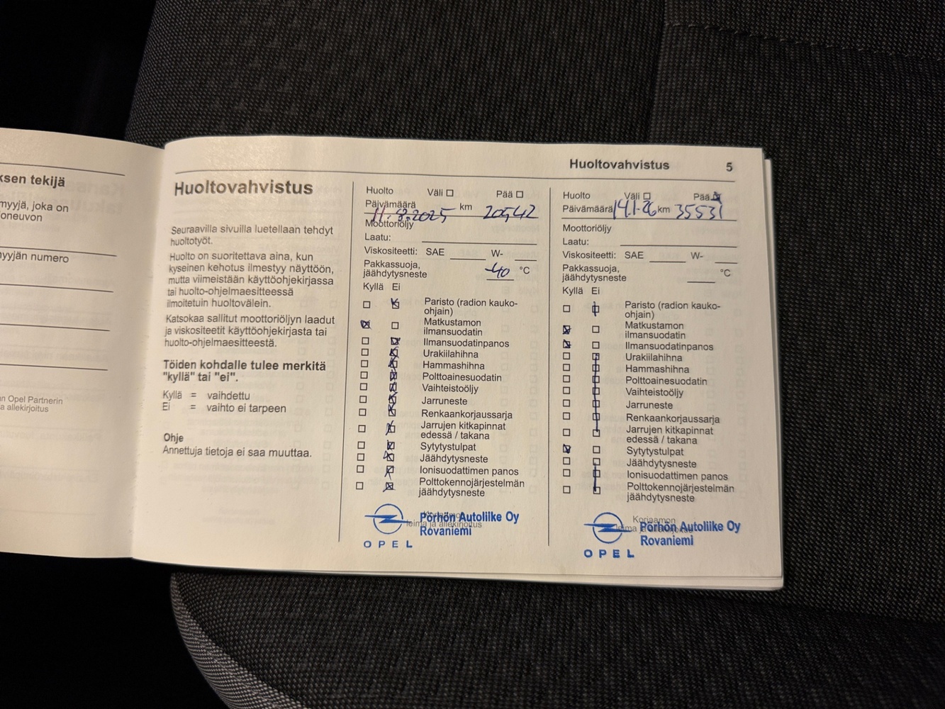 Opel Astra vaihtoauto