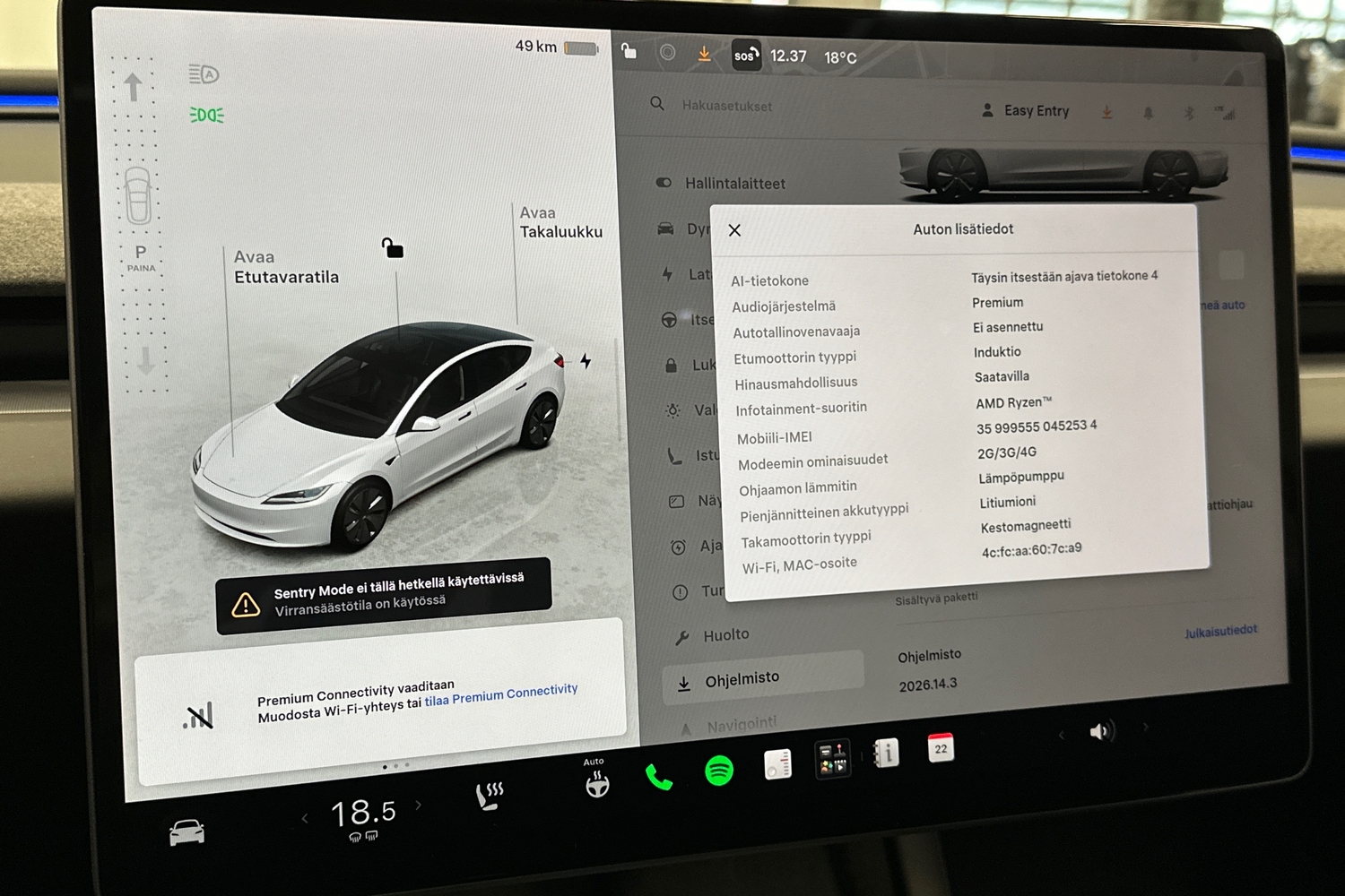 Tesla Model 3 vaihtoauto