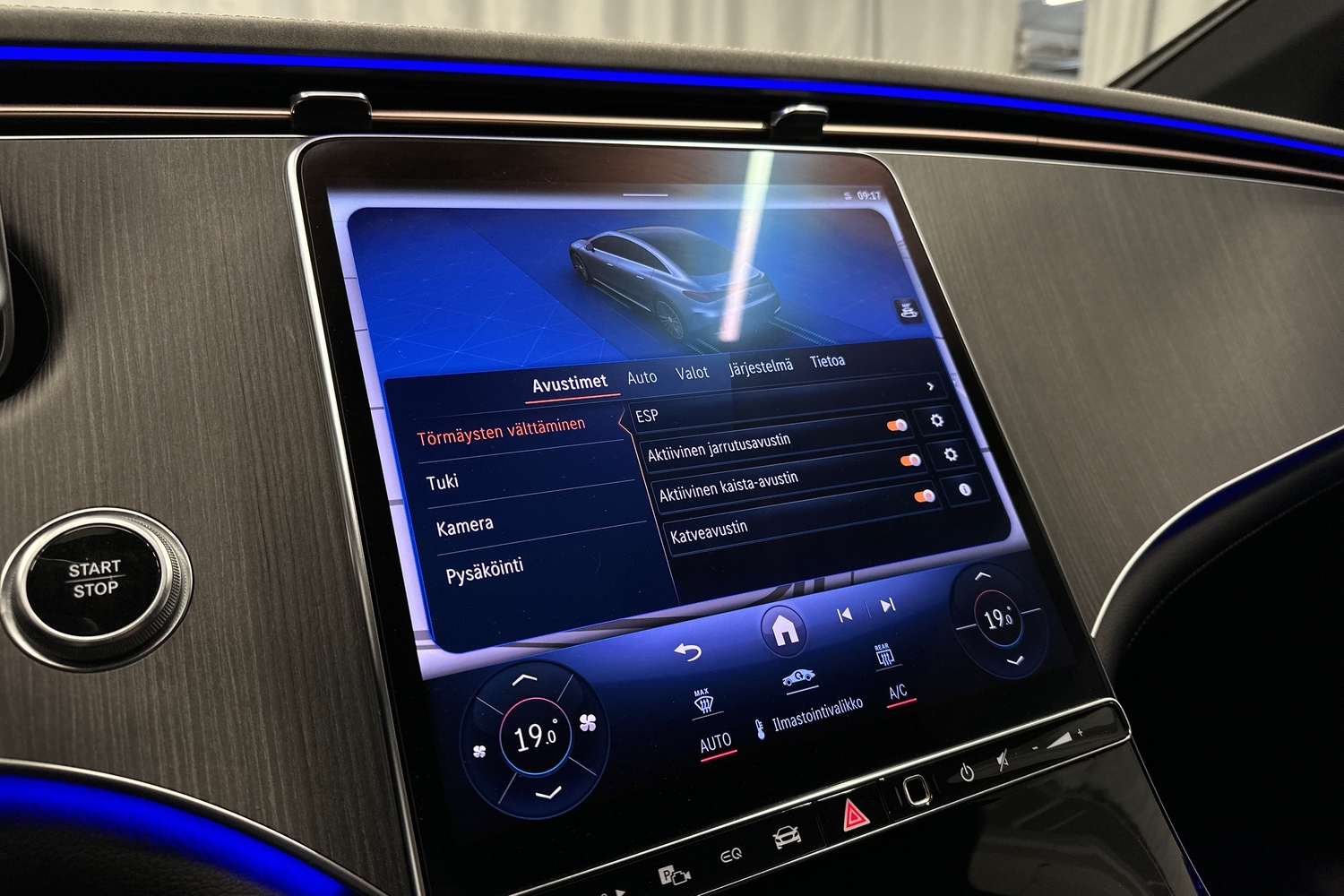 Mercedes-Benz EQE vaihtoauto