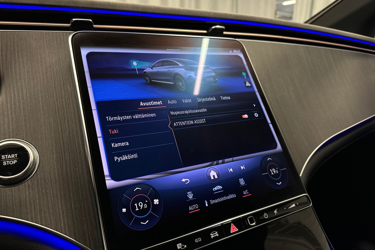 Mercedes-Benz EQE vaihtoauto