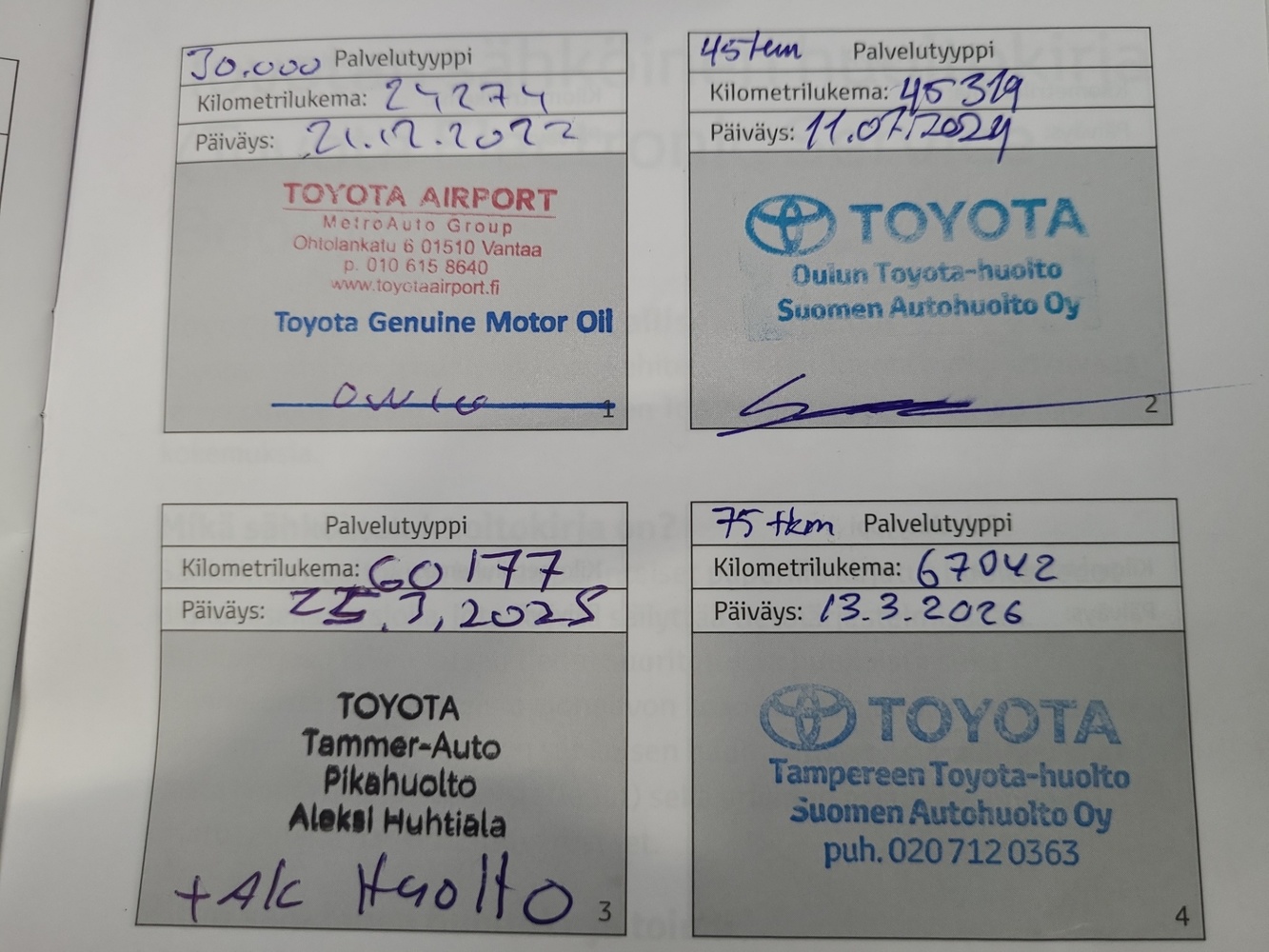 Toyota Corolla vaihtoauto