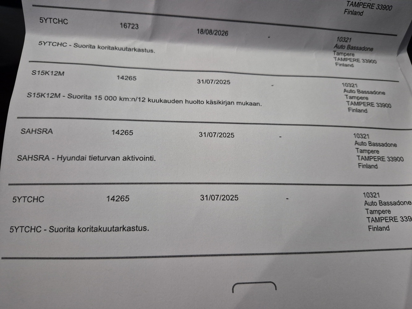 Hyundai i20 Hatchback vaihtoauto