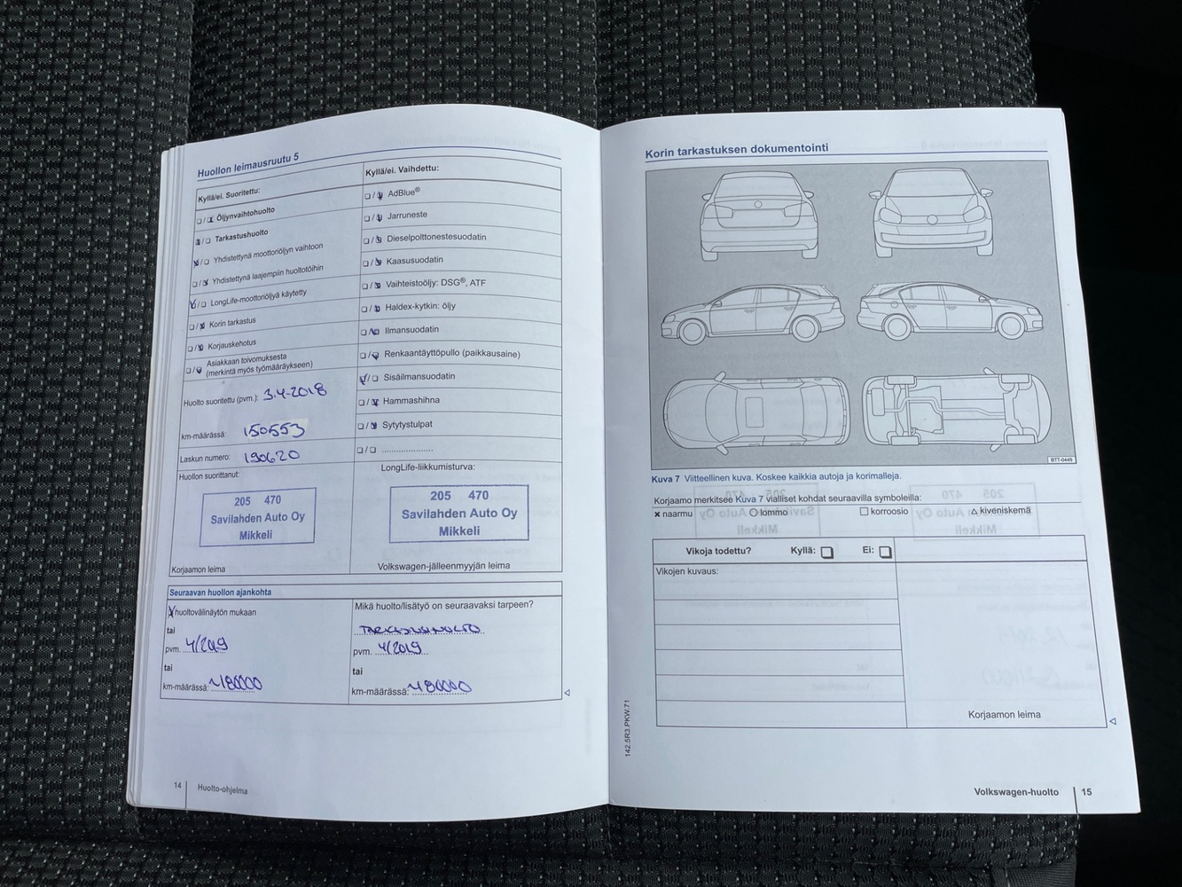 Volkswagen Touran vaihtoauto