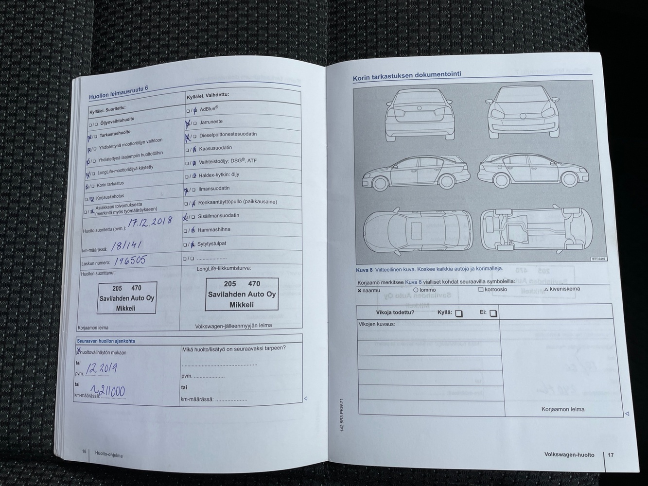 Volkswagen Touran vaihtoauto