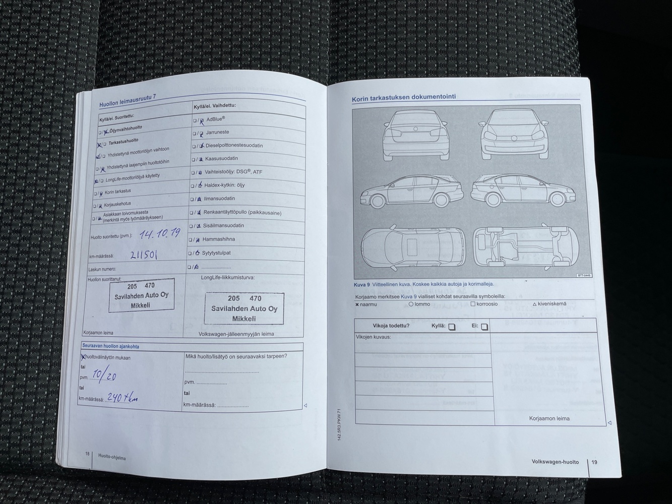 Volkswagen Touran vaihtoauto
