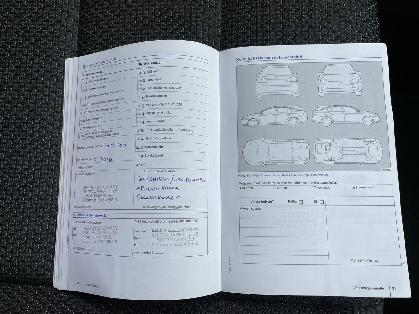 Volkswagen Touran vaihtoauto