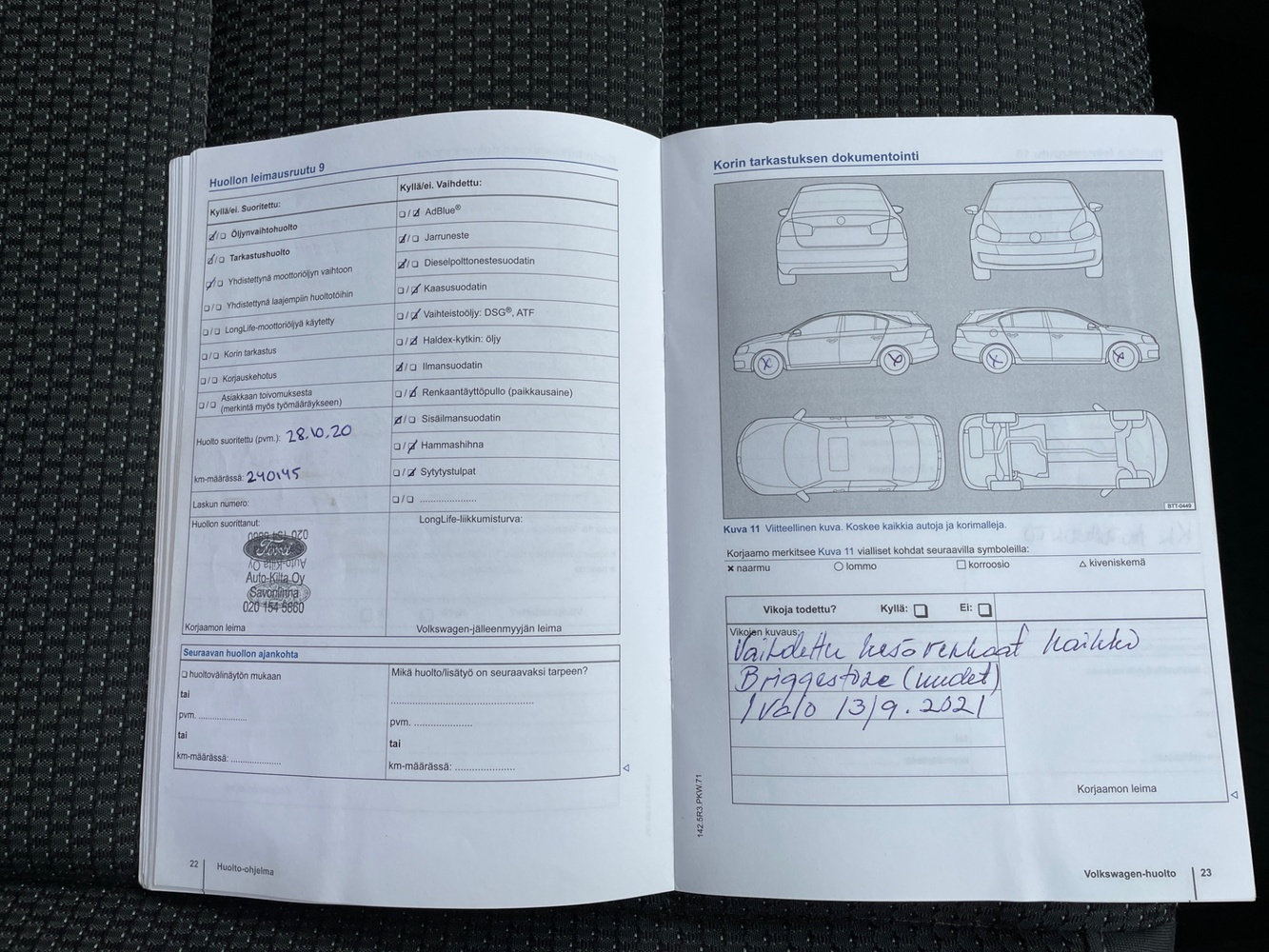 Volkswagen Touran vaihtoauto