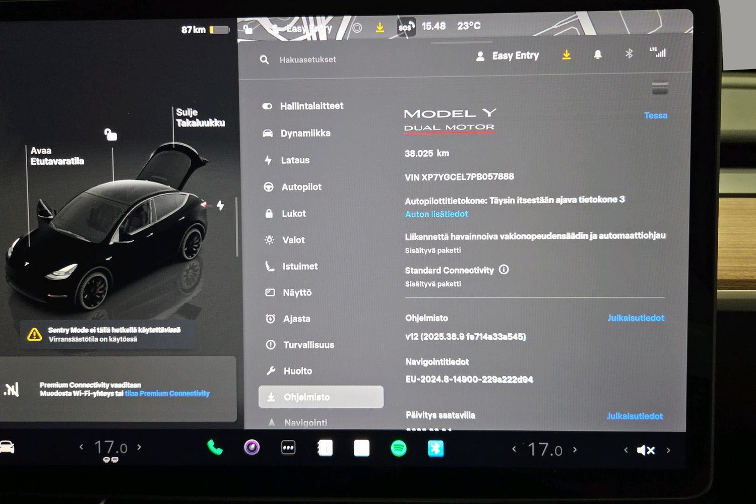 Tesla Model Y vaihtoauto