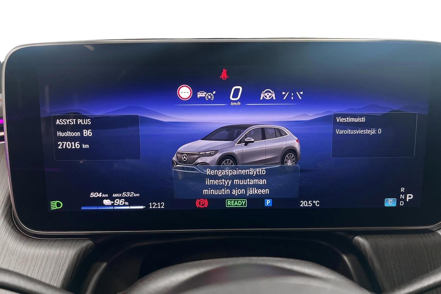 Mercedes-Benz EQE vaihtoauto