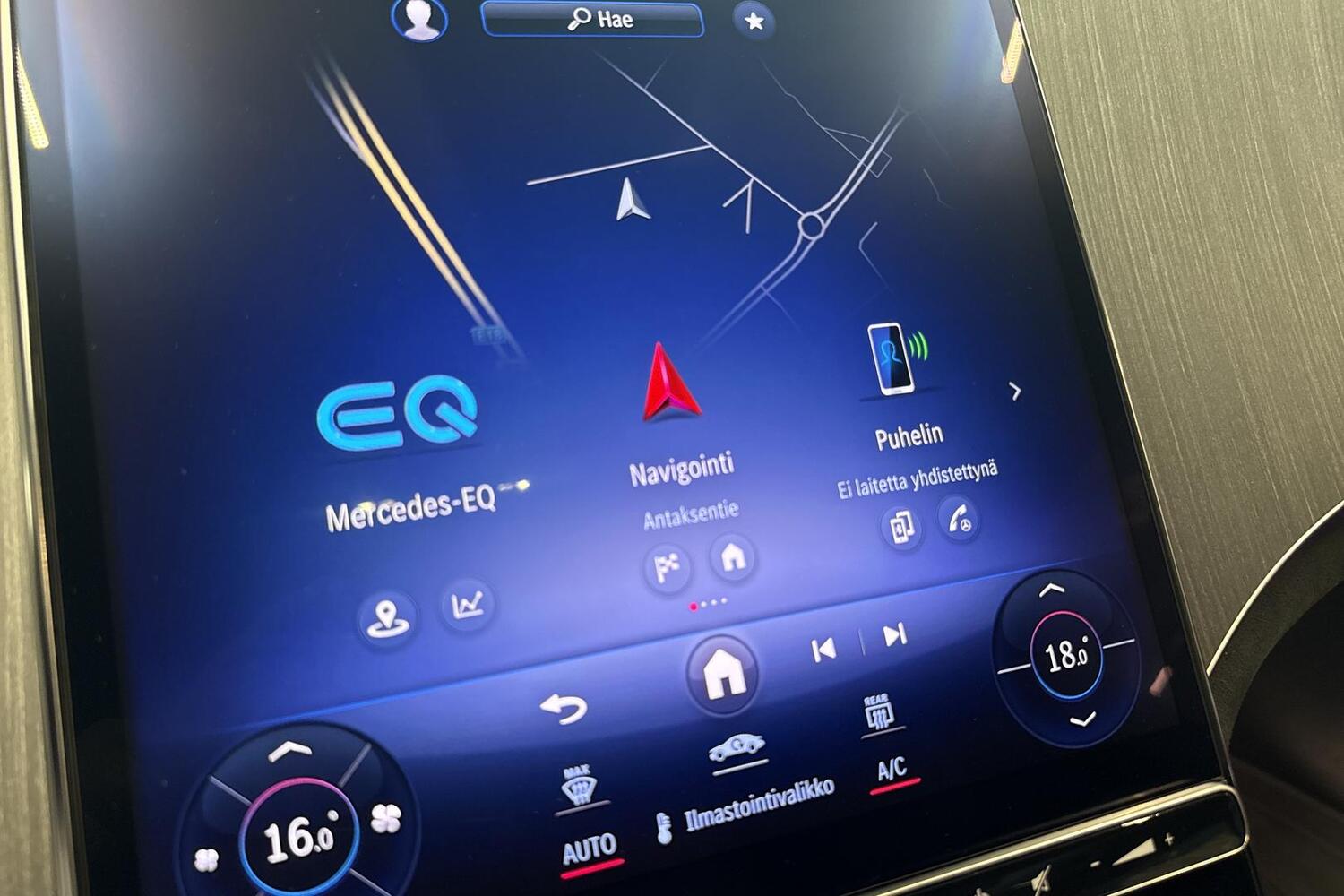 Mercedes-Benz EQE vaihtoauto