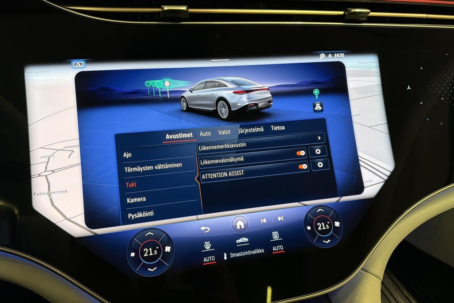 Mercedes-Benz EQS vaihtoauto