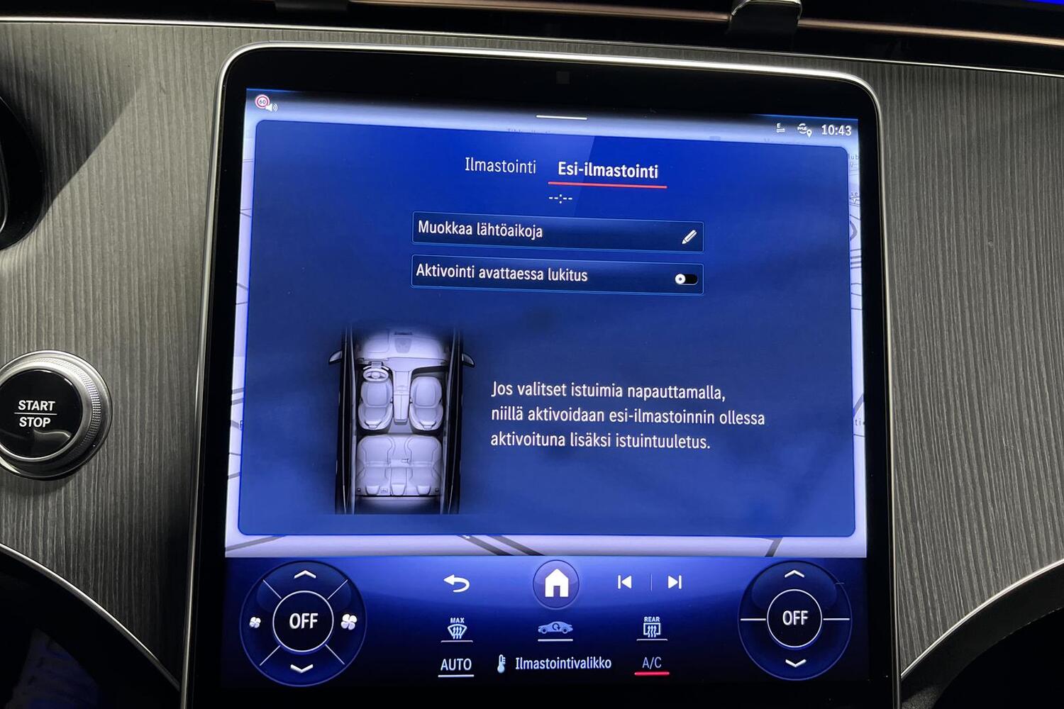 Mercedes-Benz EQE vaihtoauto