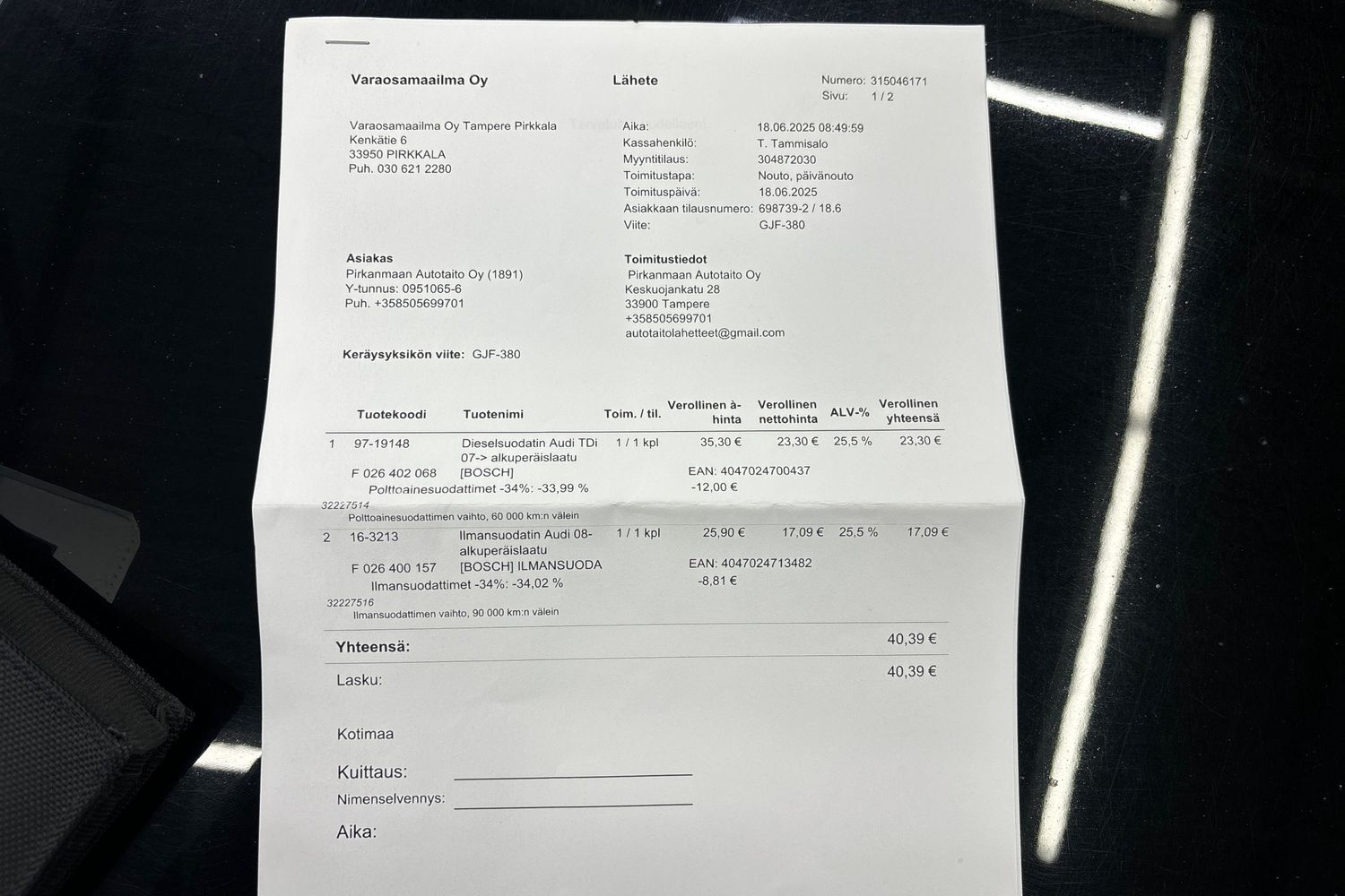 Audi A5 vaihtoauto