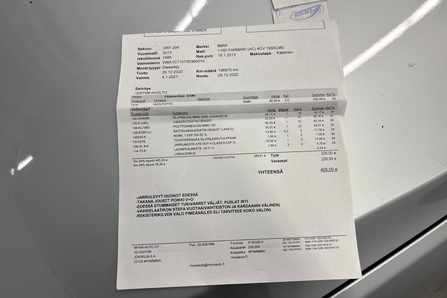 BMW 116 vaihtoauto