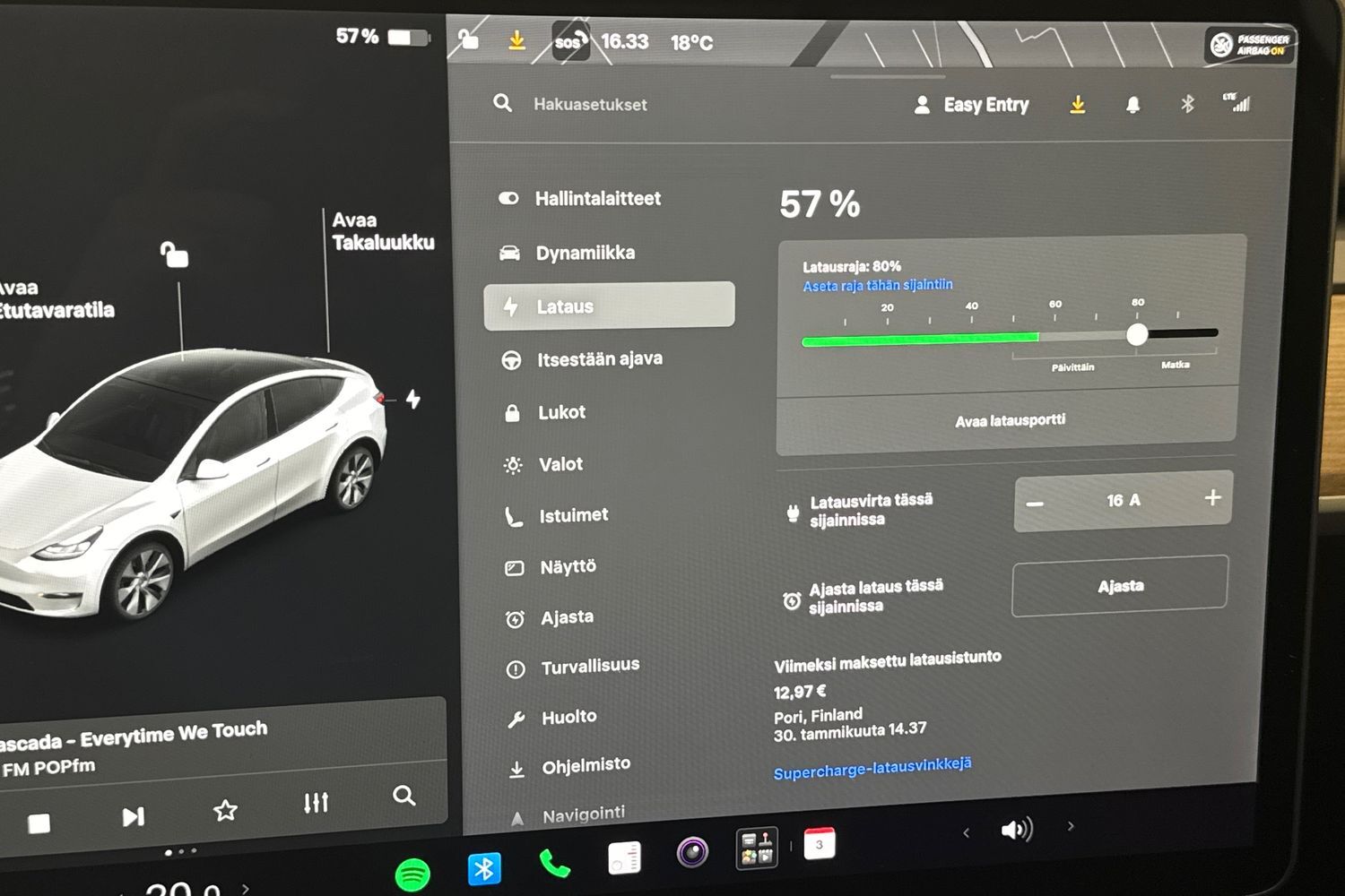 Tesla Model Y vaihtoauto