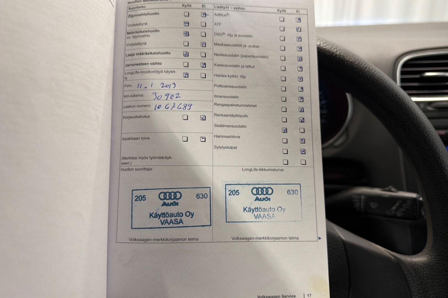 Volkswagen Golf vaihtoauto