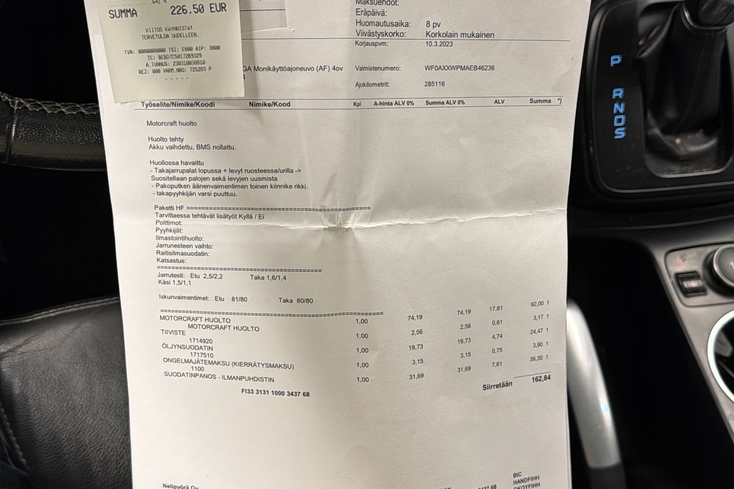 Ford Kuga vaihtoauto