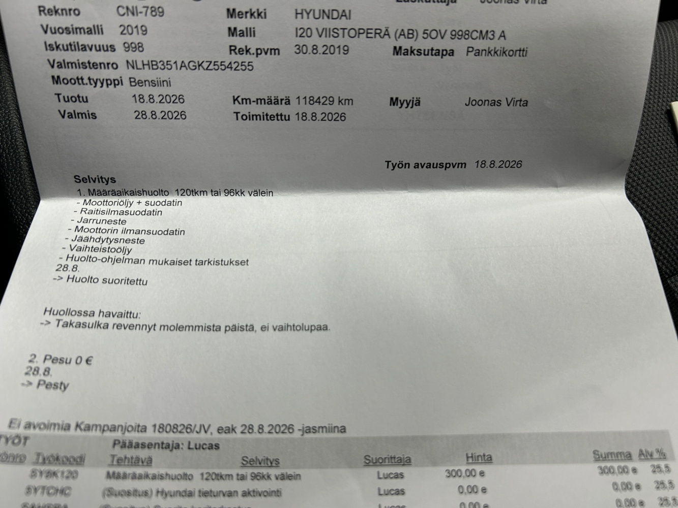Hyundai i20 Hatchback vaihtoauto