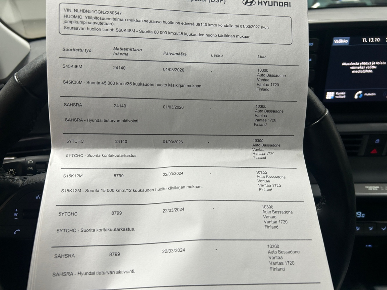Hyundai i20 Hatchback vaihtoauto