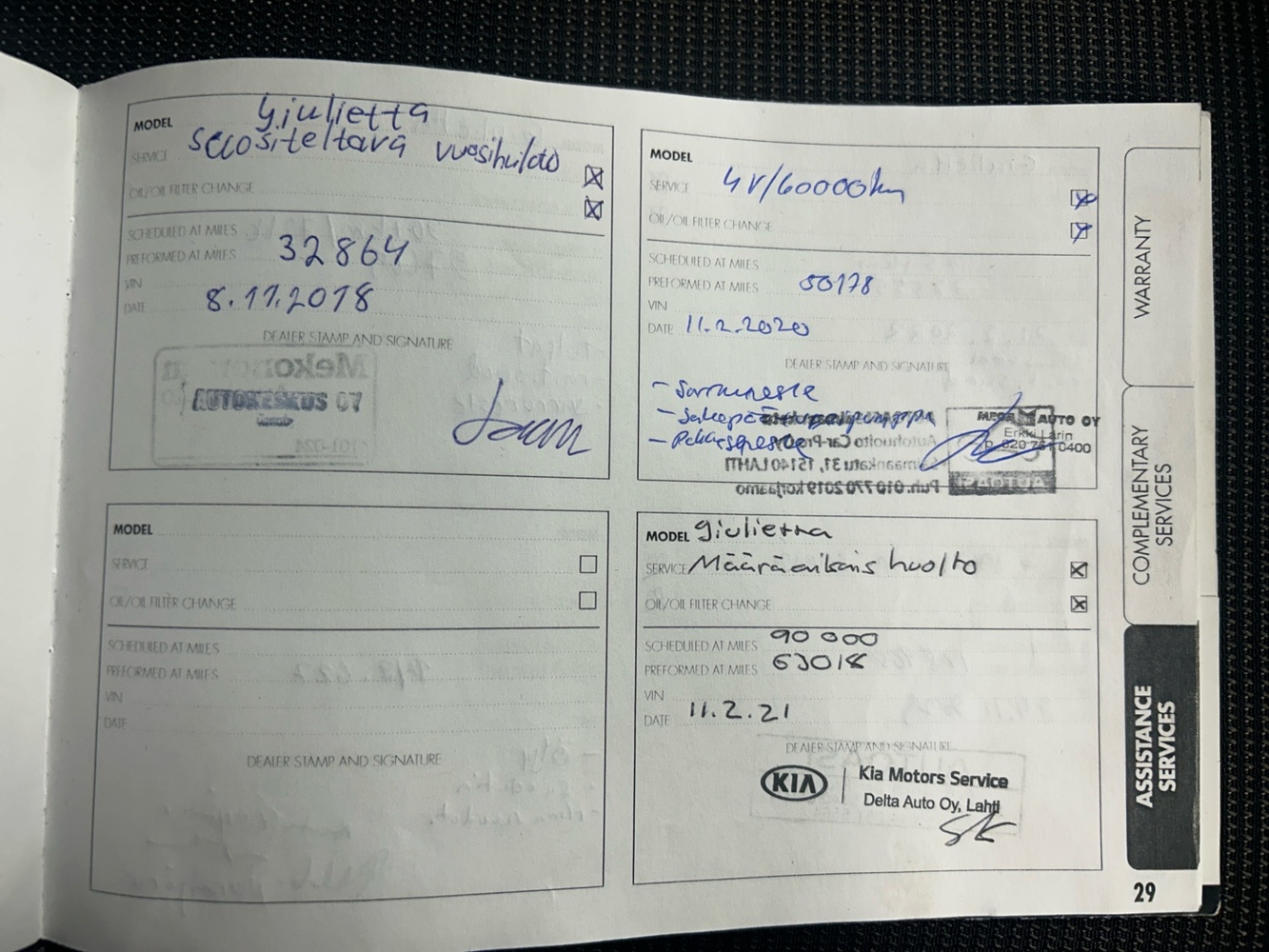 Alfa Romeo Giulietta vaihtoauto