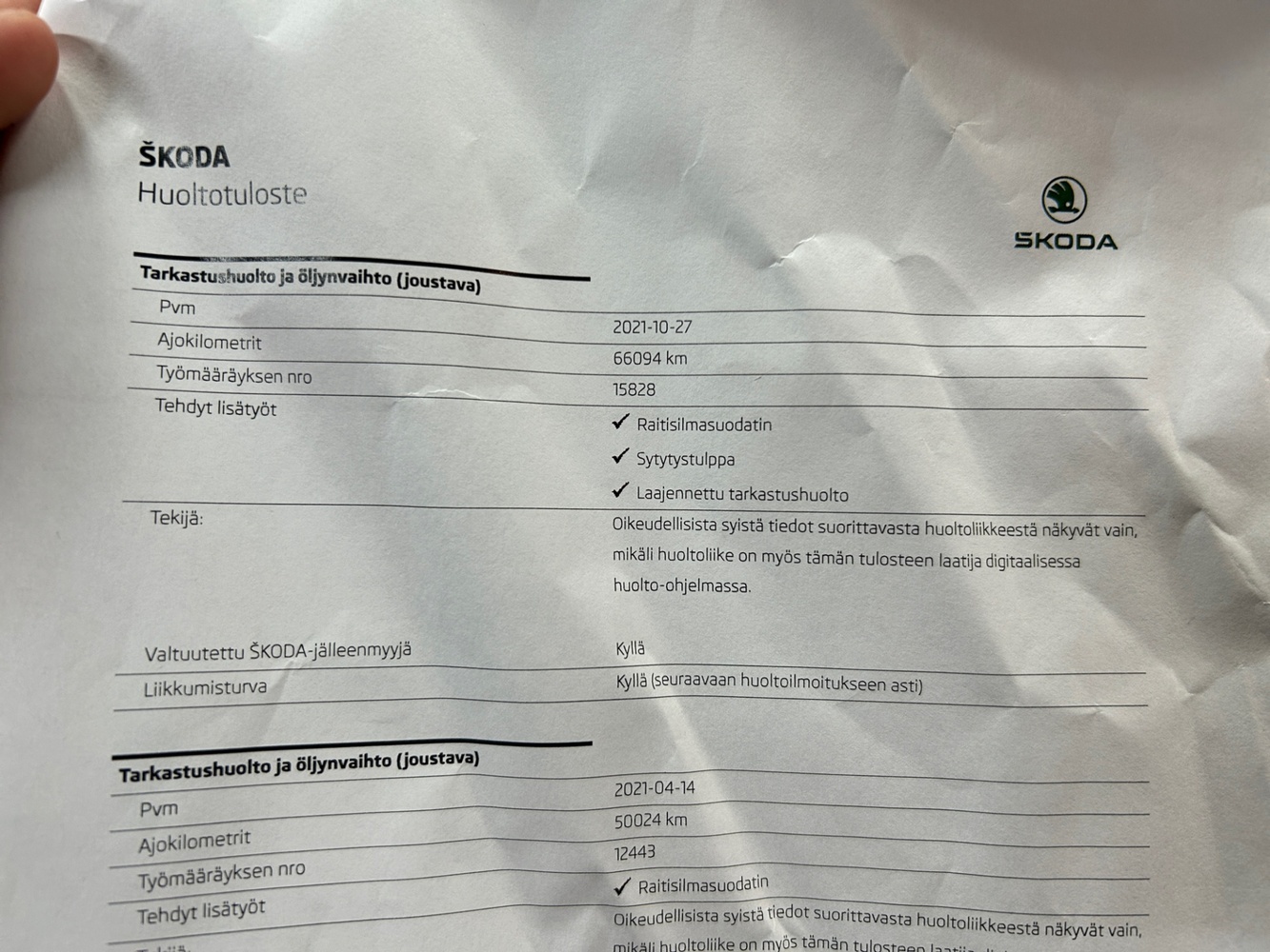 Skoda Karoq vaihtoauto