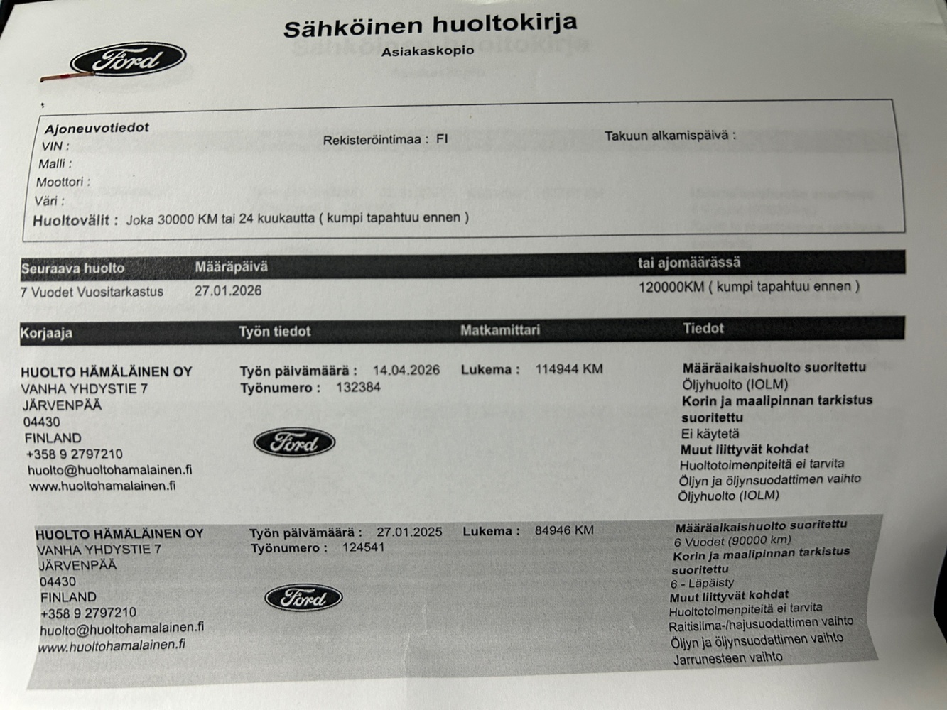 Ford Focus vaihtoauto