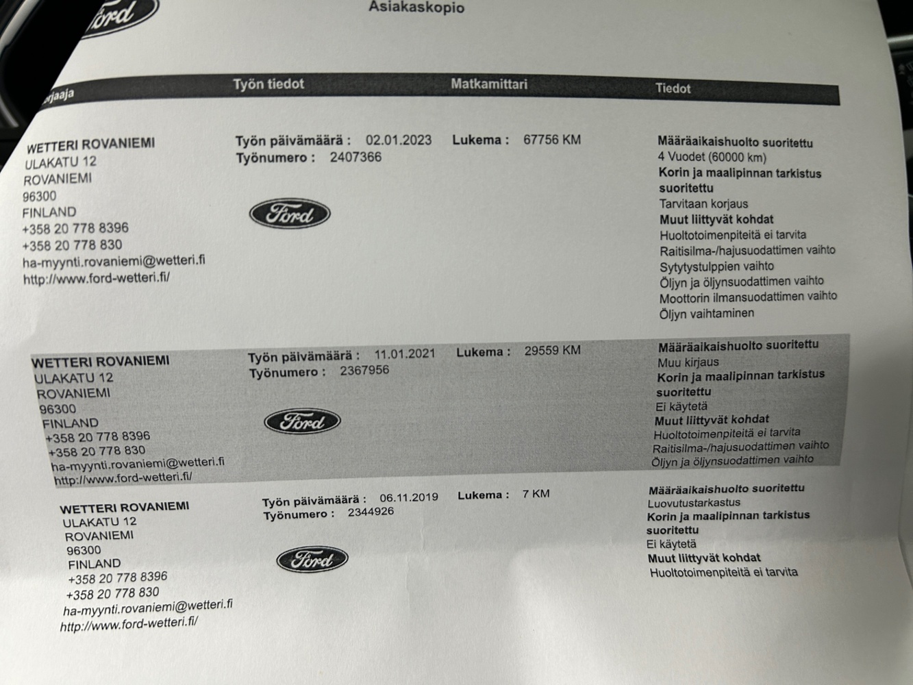 Ford Focus vaihtoauto