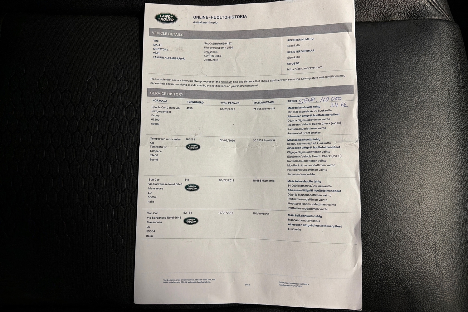 Land Rover Discovery vaihtoauto