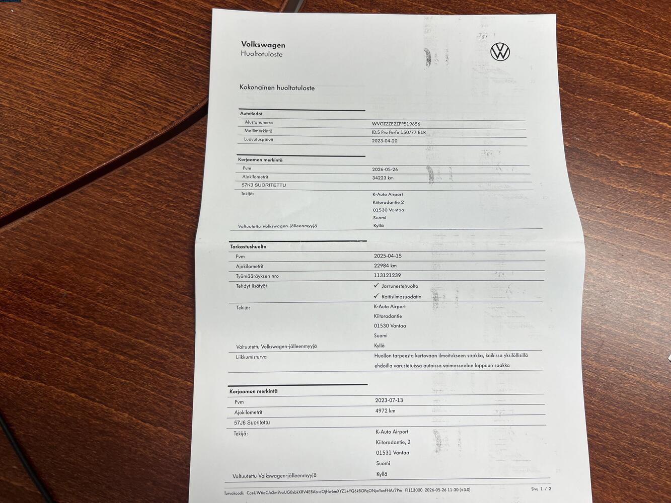 Volkswagen ID.5 vaihtoauto