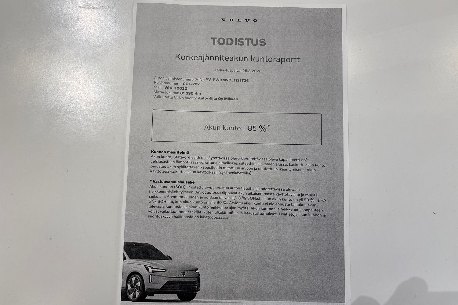 Volvo V90 vaihtoauto