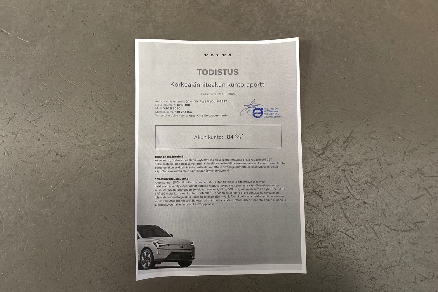 Volvo V90 vaihtoauto