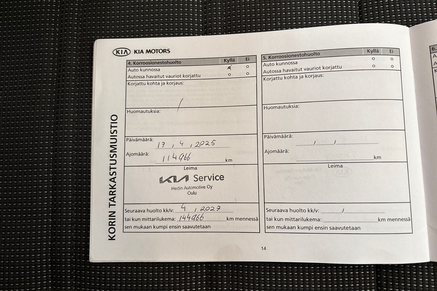 Kia Sorento vaihtoauto