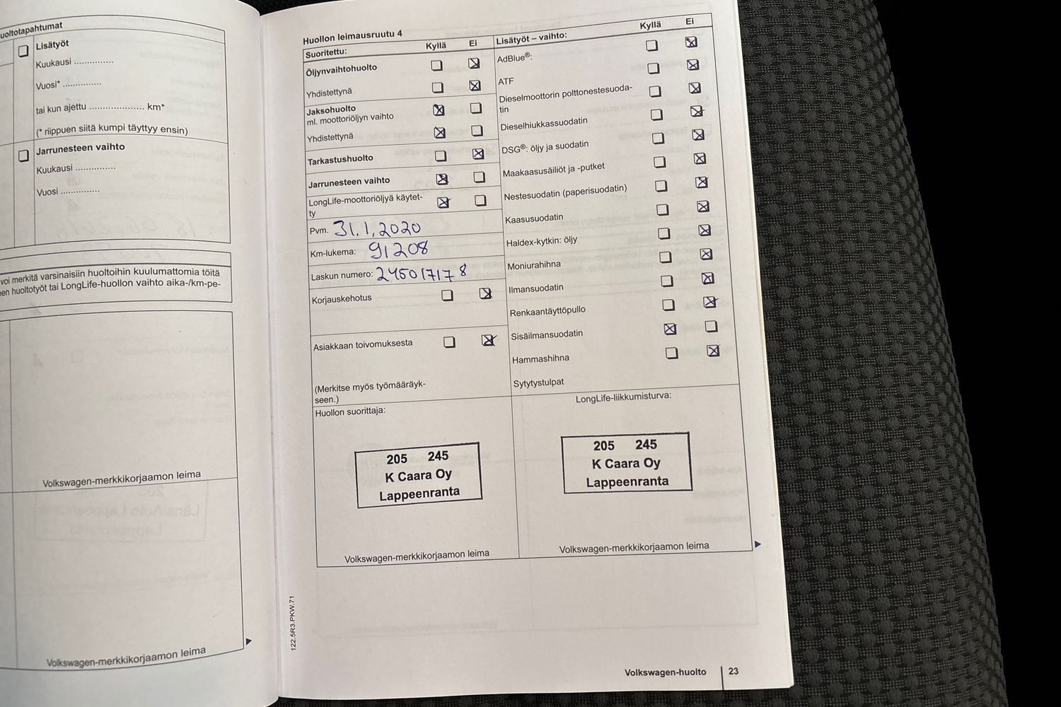 Volkswagen Golf vaihtoauto