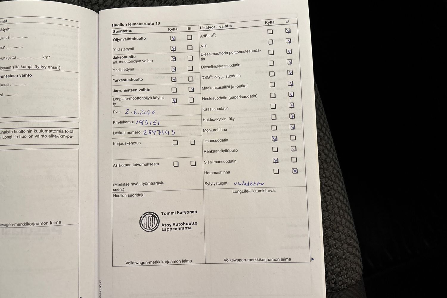 Volkswagen Golf vaihtoauto